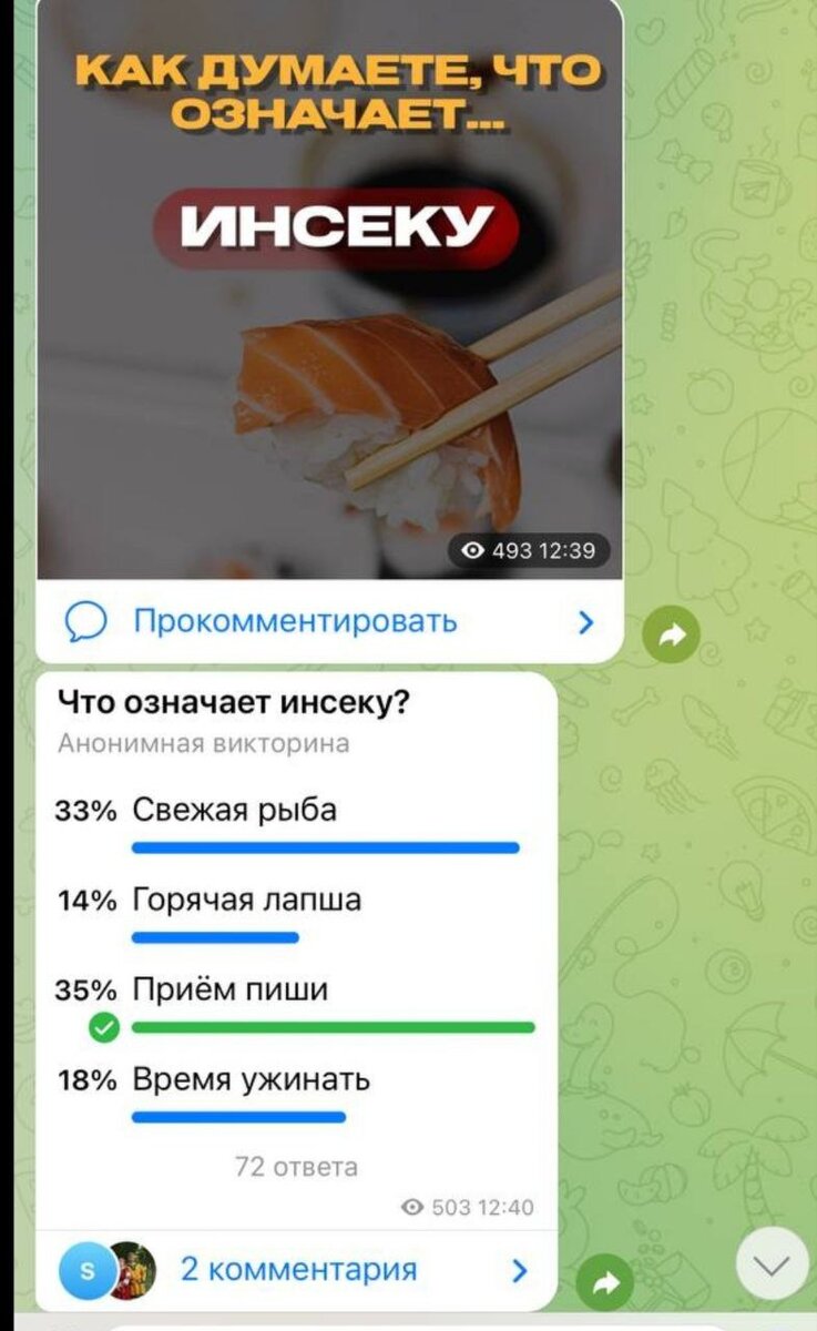 Как продвигать Телеграм канал для доставки еды? | VB marketing - Владислава  Боброва | Дзен