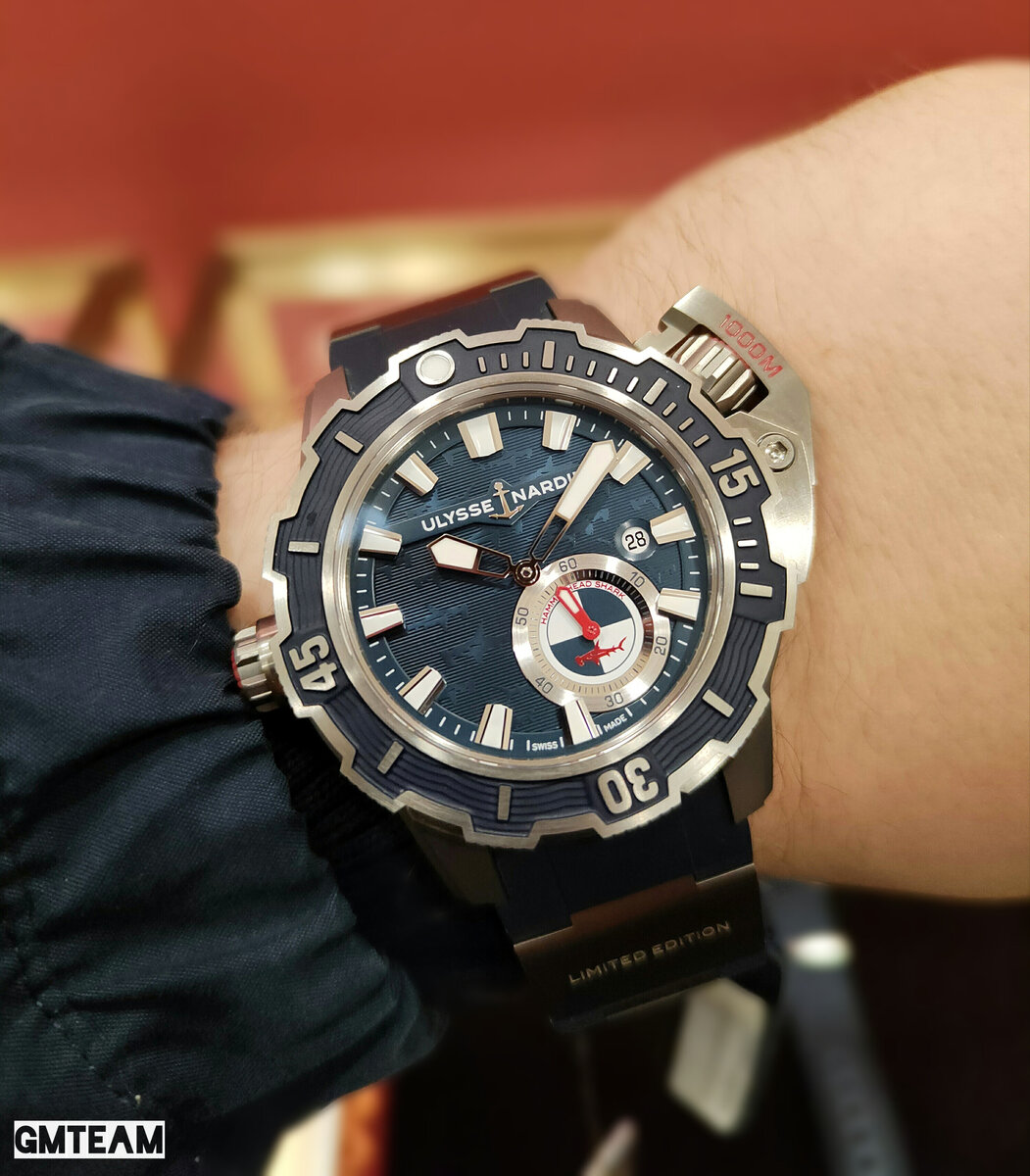 Ulysse Nardin Diver Deep Dive Hammerhead Shark