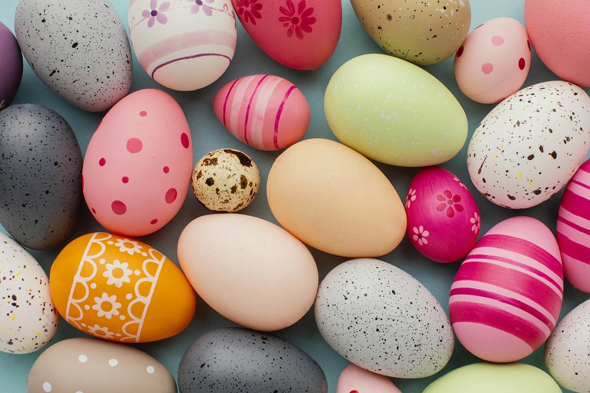 Красивые картинки пасхальных яиц (46 фото)