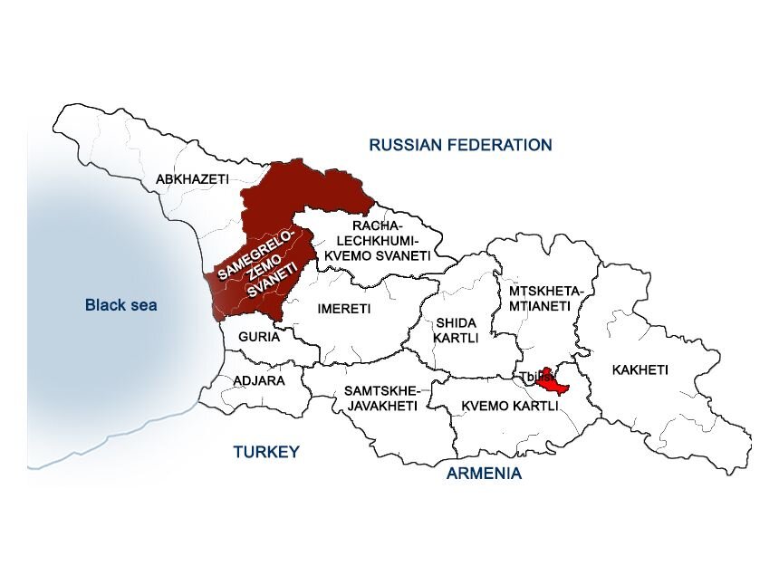 Джвари Грузия Мегрелия. Мегрелия на карте Грузии с городами на русском. Регионы Грузии самые теплые. Мегрелия фото сверху.