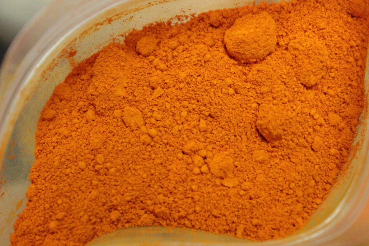 Пигмент крон оранжевый