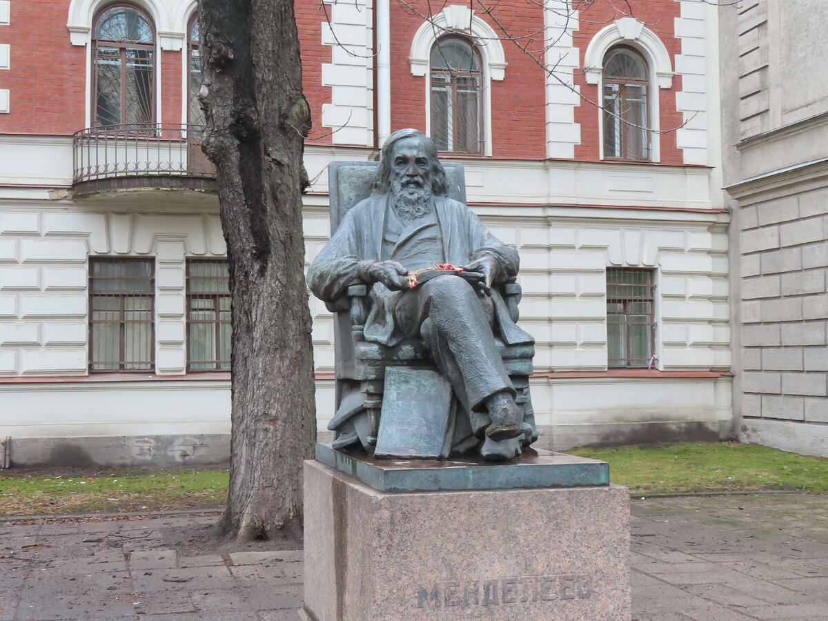 Памятники Менделееву в Петербурге | Петербургский краевед | Дзен