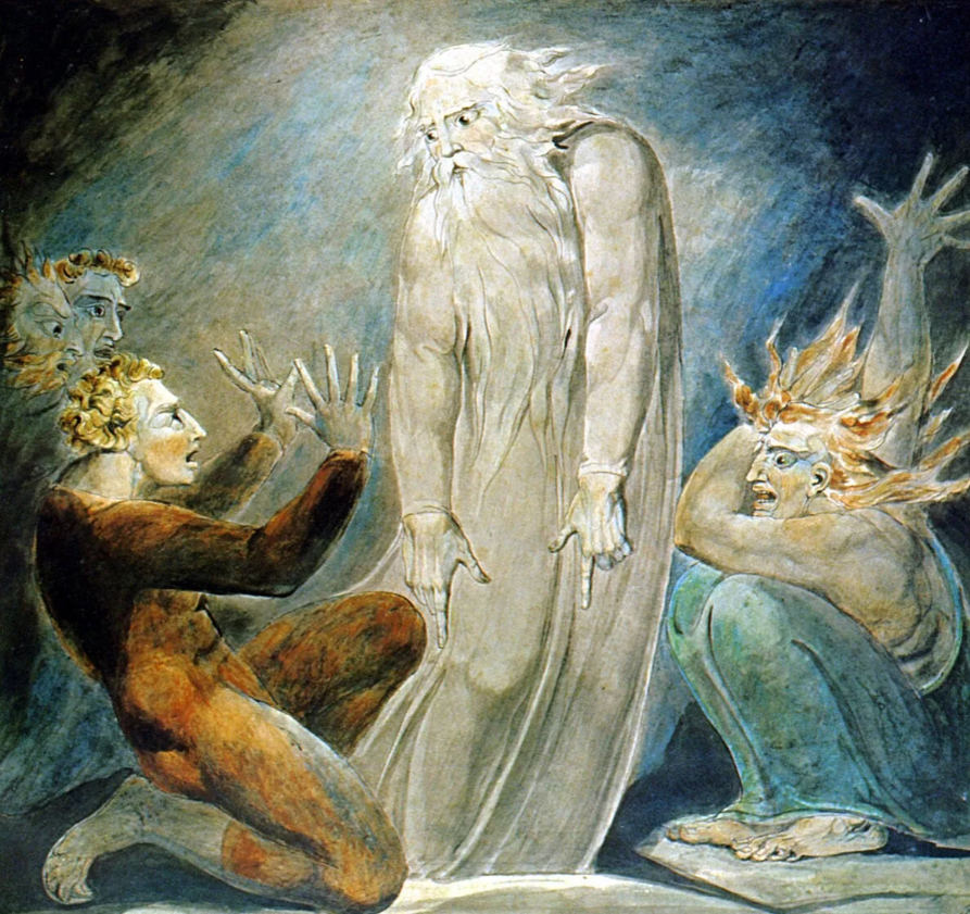 Здесь и далее картины Уильяма Блейка