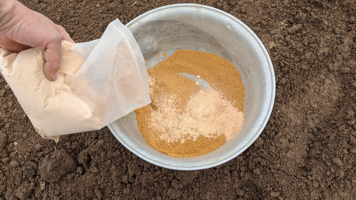 Питательная смесь под посадку картофеля. На ней клубни растут крупными ...