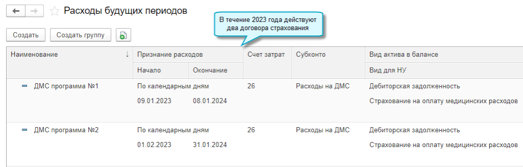 Расходы будущих периодов. РБП В 1с. Расходы будущих периодов в балансе.