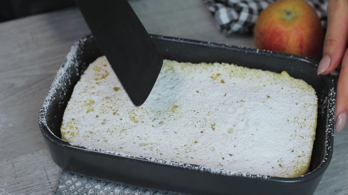 Пирог с яблоками в микроволновке за 5 минут — рецепт — Шуба