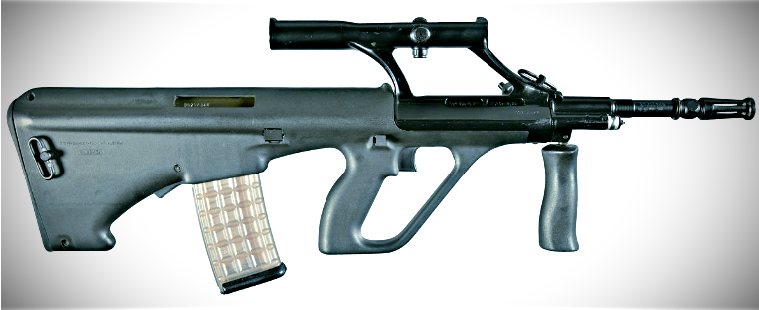 Штурмовая винтовка Steyr AUG/SA на американском аукционе.