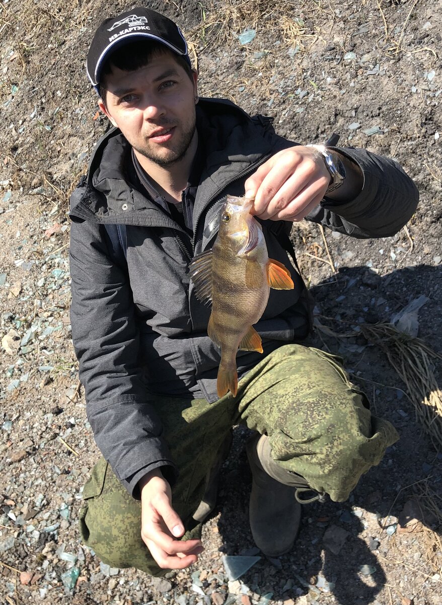 Сезон открыл, окуня отпустил, кабанчик отменный, я очень был рад 😁 