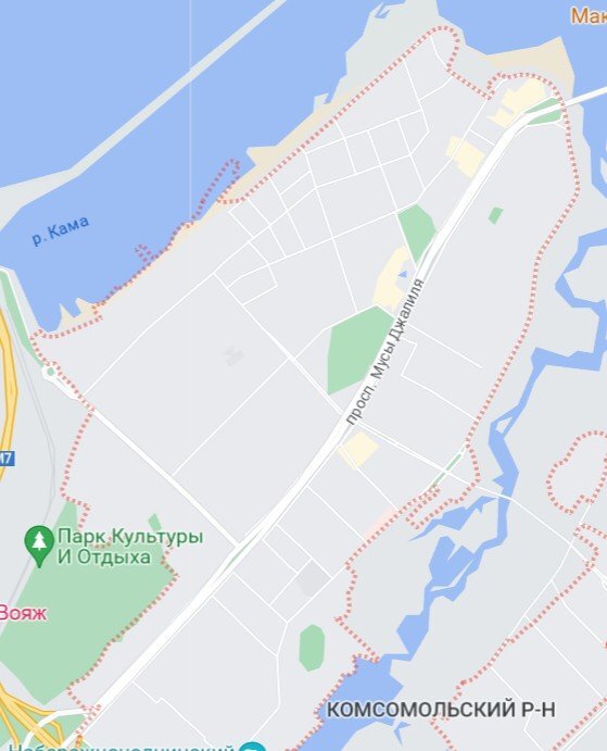 ГЭС. Скриншот google.com/maps 