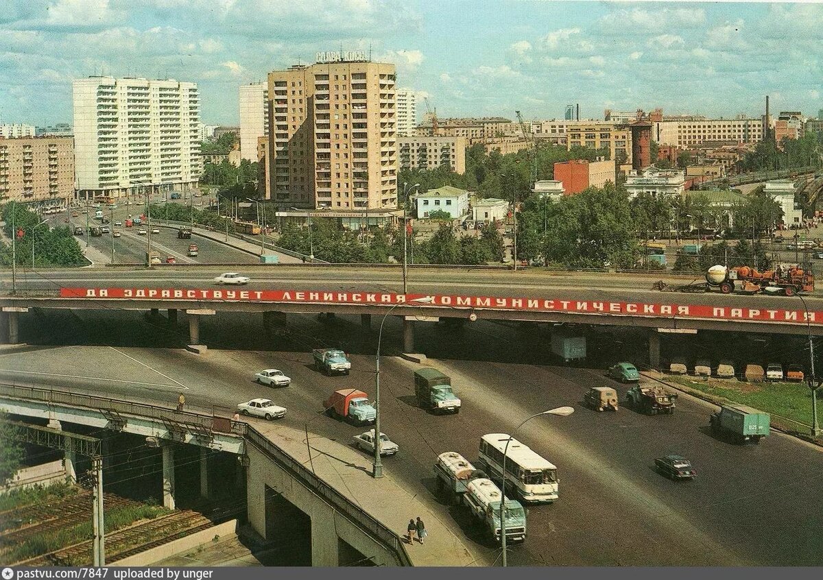 москва в 1980