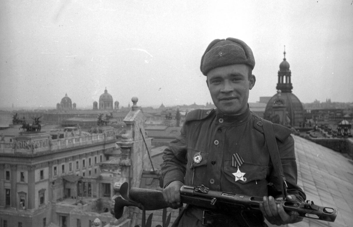 фотография 9 мая 1945