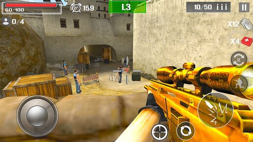 СТРЕЛЯЛКИ ИСПЫТАНИЯ СНАЙПЕРА как STANDOFF 2 ИГРА НА ТЕЛЕФОНЫ АНДРОИД И IOS SNIPER SHOOT STRIKE