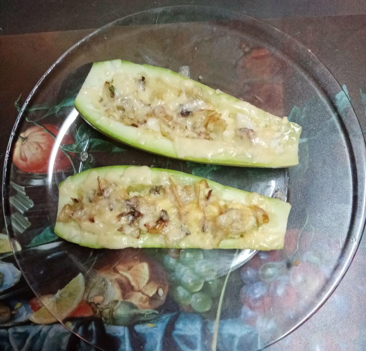 Все фотографировать не стала, вариант с яйцом и сыром