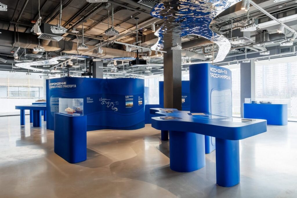 Выставка «Москва-река пассажирская». Фото: Сергей Лукьянов © Музей Транспорта Москвы.