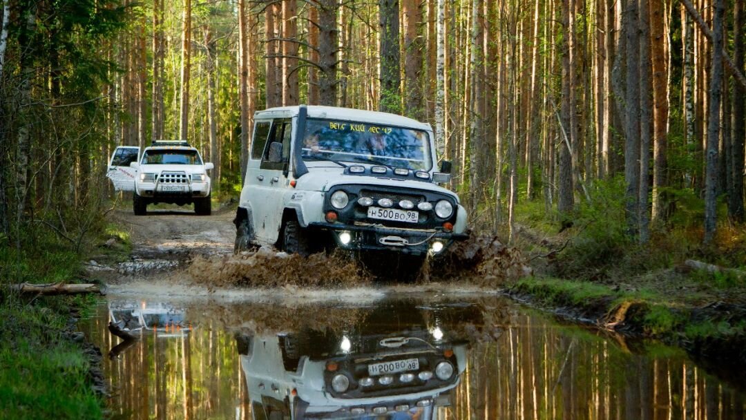 Jeep по бездорожью