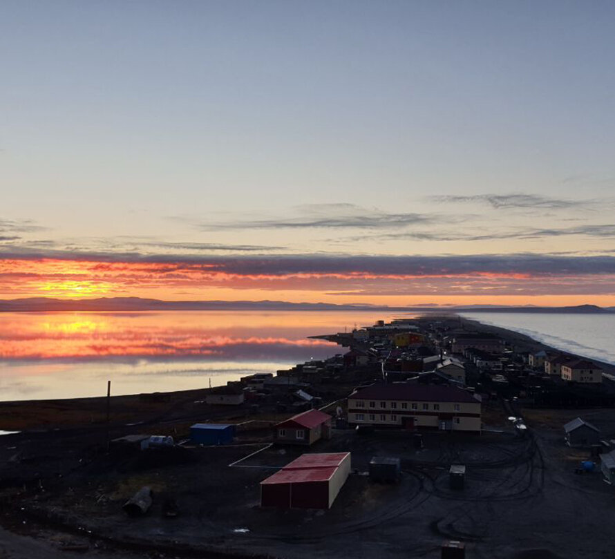    Уэлен   
Фото предоставил Алексей Бычков, коренной житель Чукотки