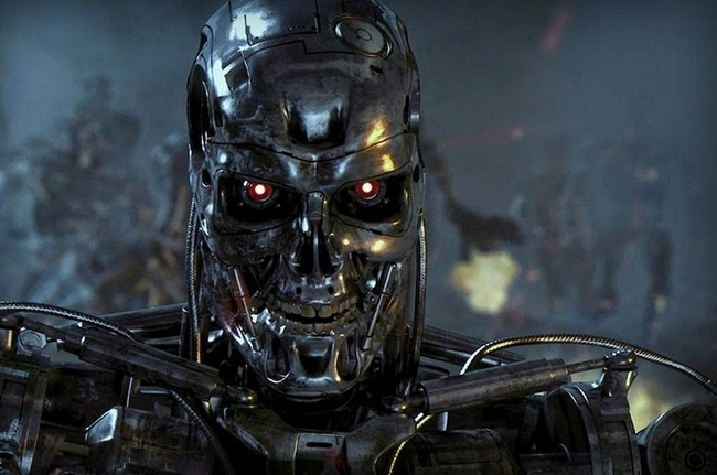 СКАЙНЕТ - вымышленный суперкомпьютер будущего из серии фильмов "Терминатор" (фото из открытых источников). Впрочем, с учетом всего творящегося ныне абсурдистского безобразия тезис о его вымышленности вызывает большие сомнения.