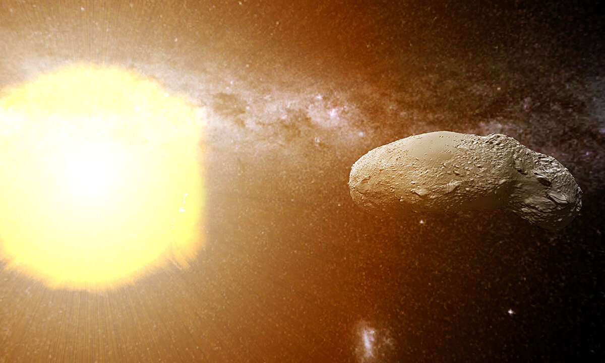 Кубический метр пыли на астероиде Итокава может содержать до 20 литров воды. Фото: Curtin University