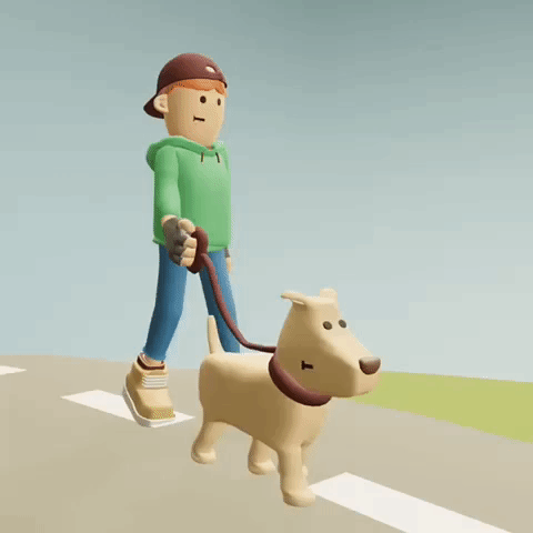 Первая 3D анимация в Blender