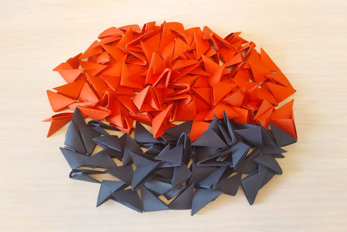 Оригами насекомые схемы