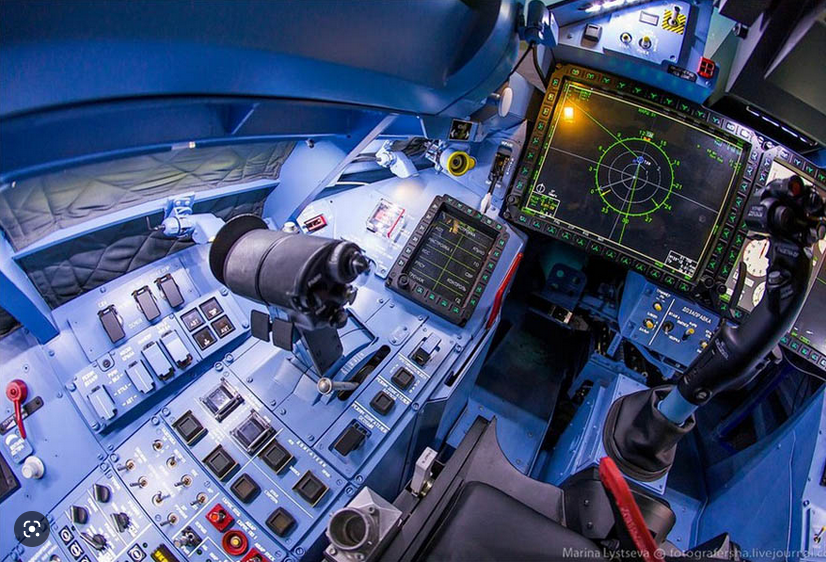 Кабина Су-35
