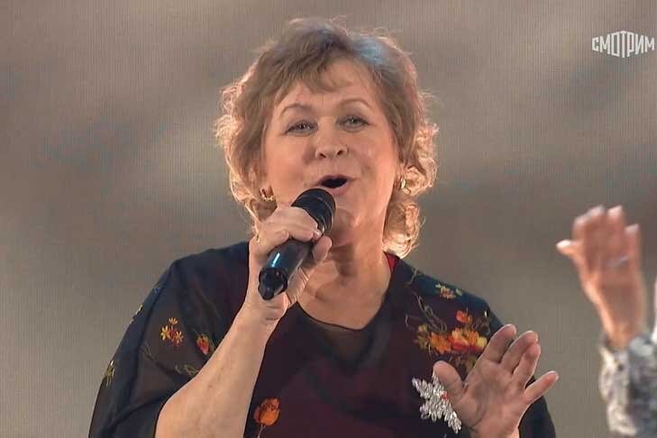    Съемки программы с участием Тамары Слышик состоялись 31 марта. Кадр из программы «Привет, Андрей!»