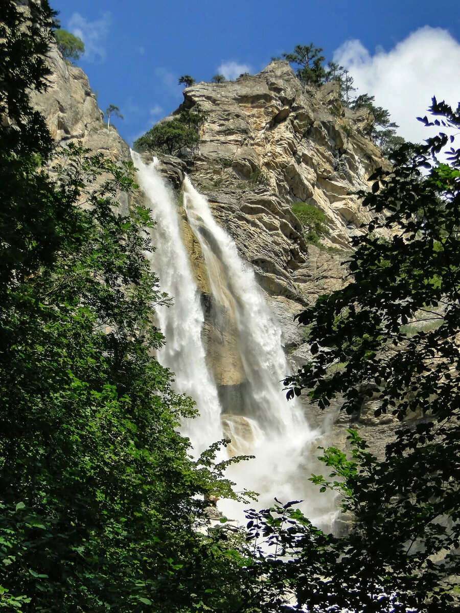 Водопад учан су крым фото