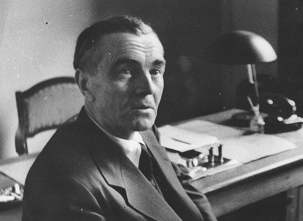 Генерал-фельдмаршал Фридрих Паулюс во время Нюрнбергского процесса. Фотография в свободном доступе.