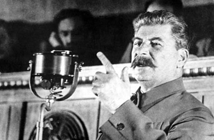 Выступление Иосифа Сталина, 1940 год. фото из ria.ru