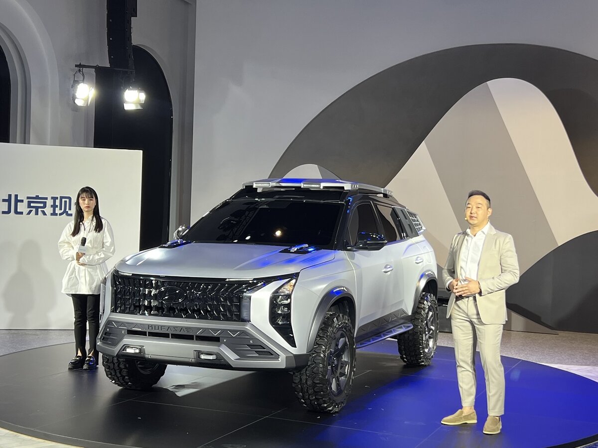 Концепт Hyundai Mufasa показали в марте 2023 года