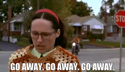 «Уходи, уходи, уходи!»