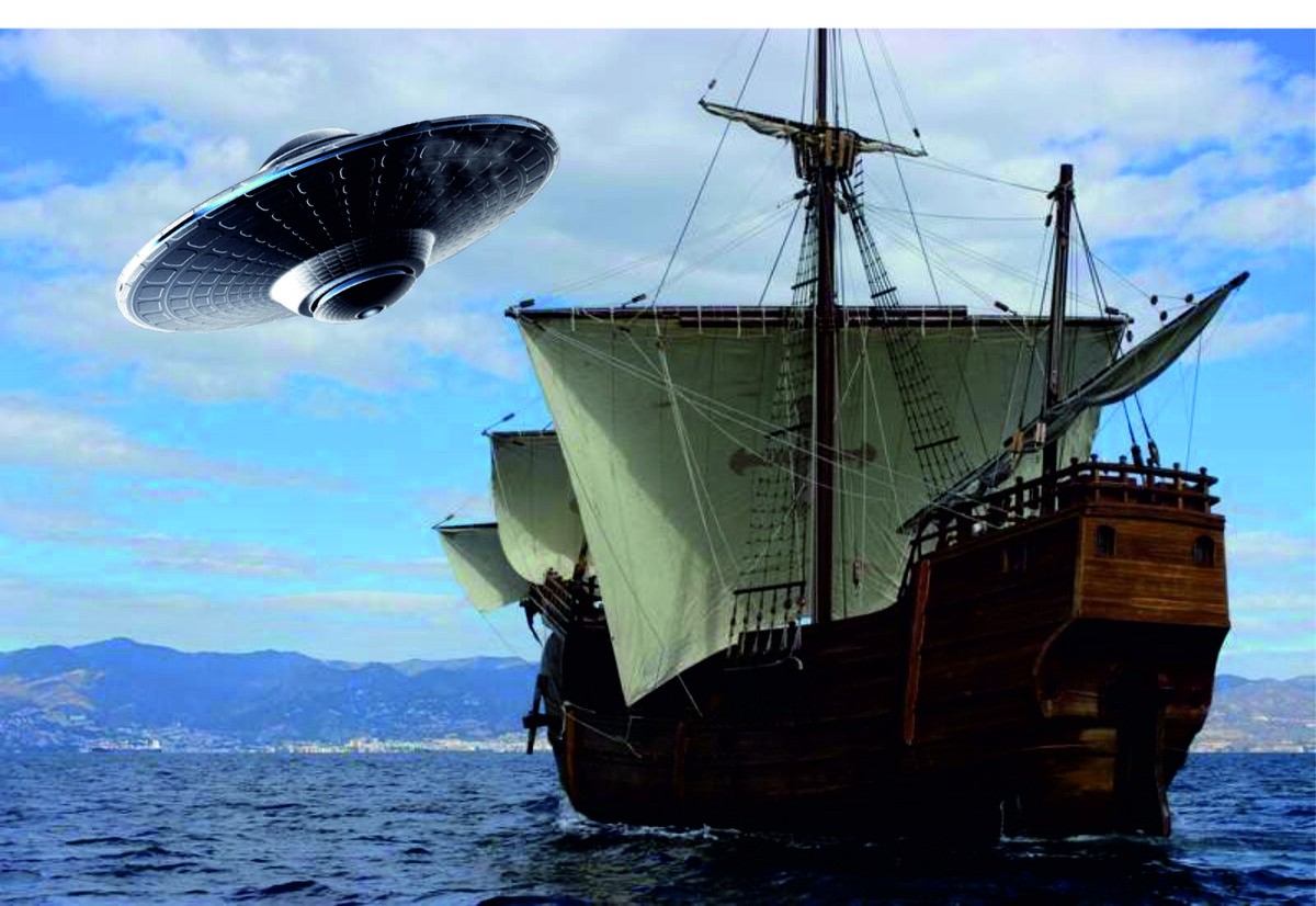 Колумб видел НЛО?