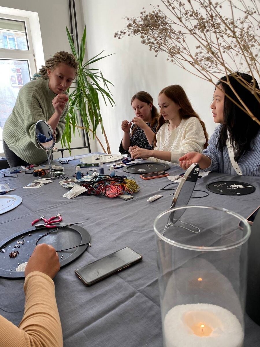 Ювелирный мастер-класс от бренда Beton & Glas