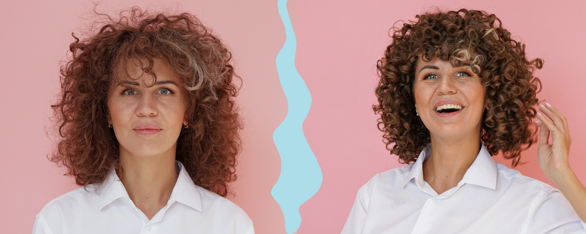 Кудрявый метод с использованием косметики ProКудри