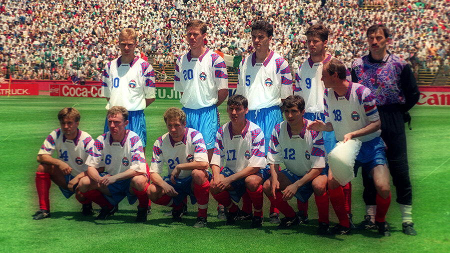 Сборная России на ЧМ-1994. Фото Александра Федорова, «СЭ»
