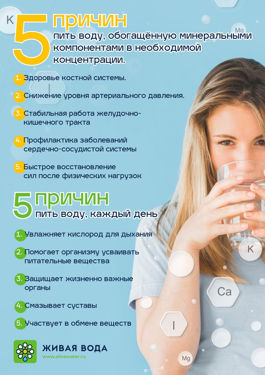 В новых моделях аппаратов Живая вода появилась дополнительная кнопка с обогащённой магнием, кальцием, калием и йодом водой.