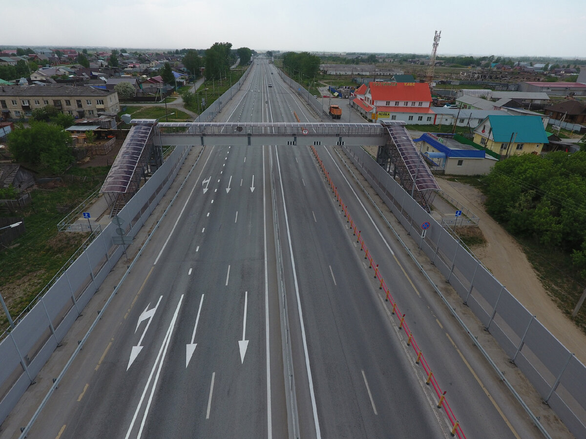 © Росавтодор / rosavtodor.gov.ru / CC BY 4.0 (Участок Р-404 после расширения, 2021 г.)