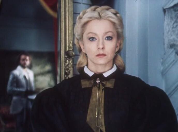Кадр из фильма «Овод». СССР, 1980 год. Джемма в исполнении Вертинской. 