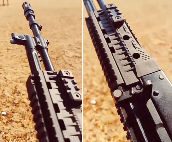 Несъёмный пламегаситель и новое цевьё (изображения из открытых источников)