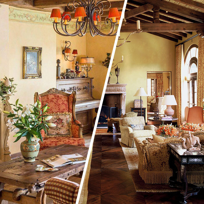 Итальянский стиль в интерьере | Cтатьи о мебели и интерьере