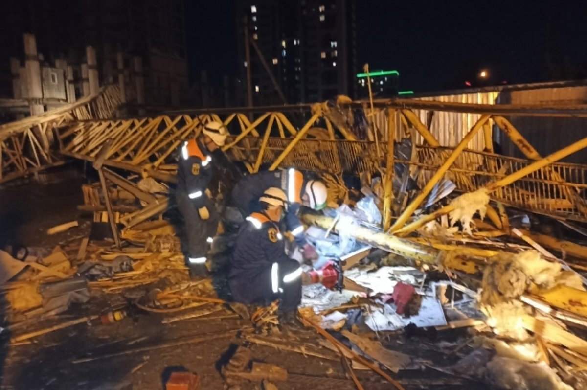    Машинист упавшего на стройке в Пензе башенного крана не признал вину