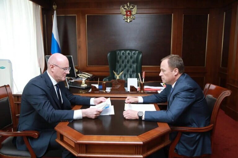    Дмитрий Чернышенко и Игорь Комаров обсудили вопросы социально-экономического развития ПФО Марина Шарт