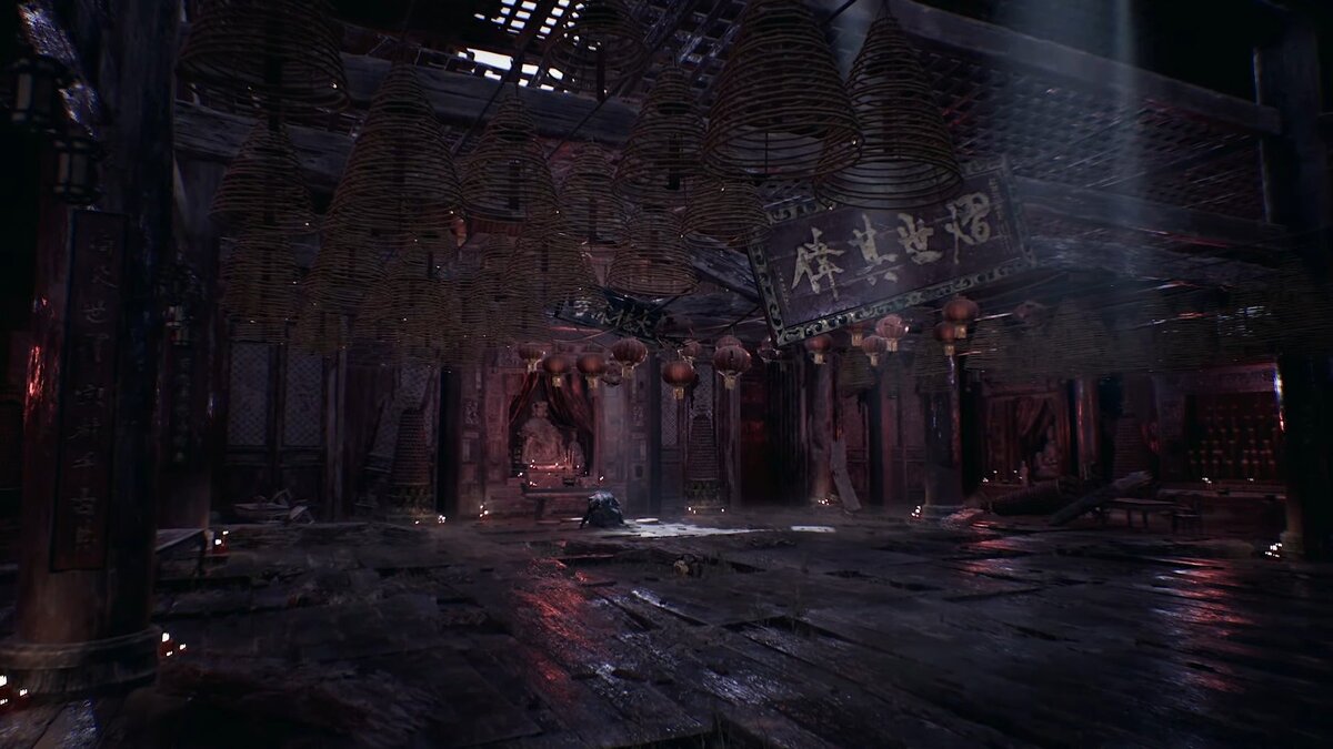 Ощущение как будто Dark Souls переехала в Китай - разрушенные храмы, всеобщее запустение некогда богатой страны и все в таком духе - дизайн мне понравился на 100%