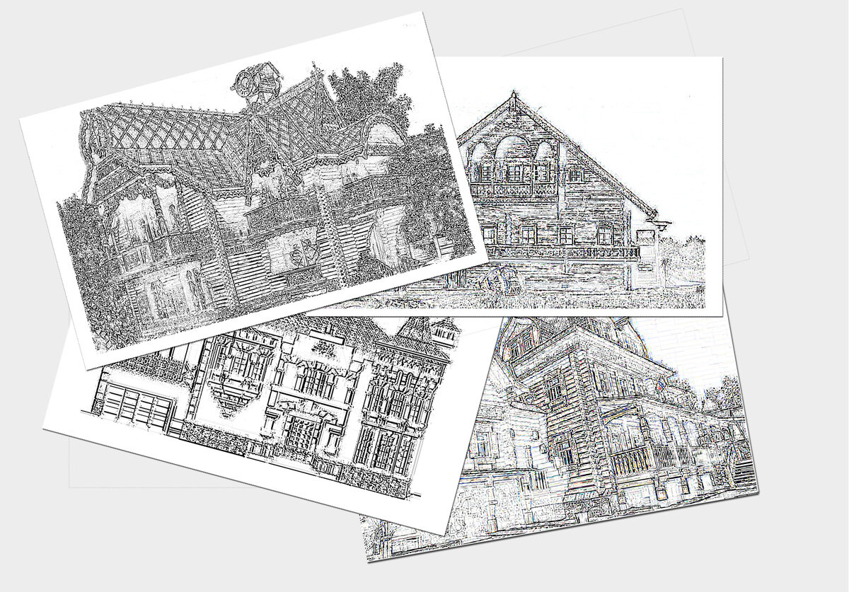 Эскизы Алексея Берестина