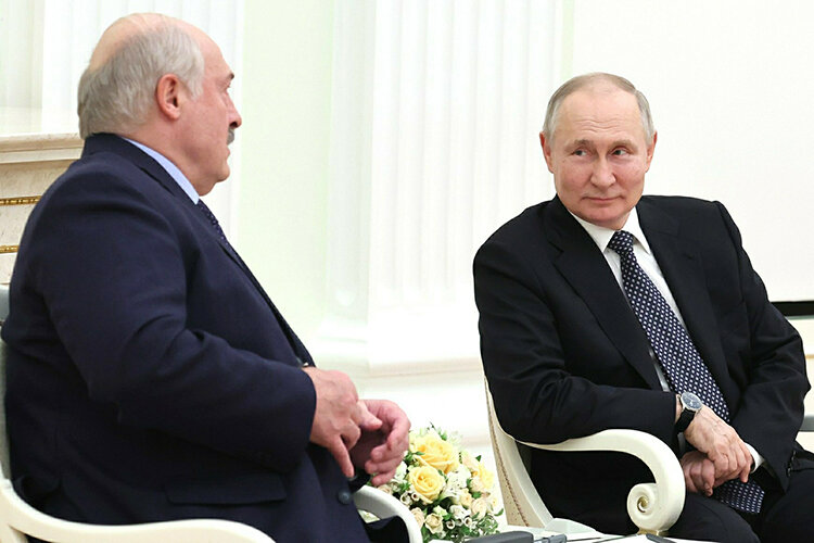  «Бывшие союзные республики не оказывают нам никакой политической поддержки, кроме Беларуси, которая составляет с нами Союзное государство» Фото: © Kremlin Pool / via Global Look Press / www.globallookpress.com