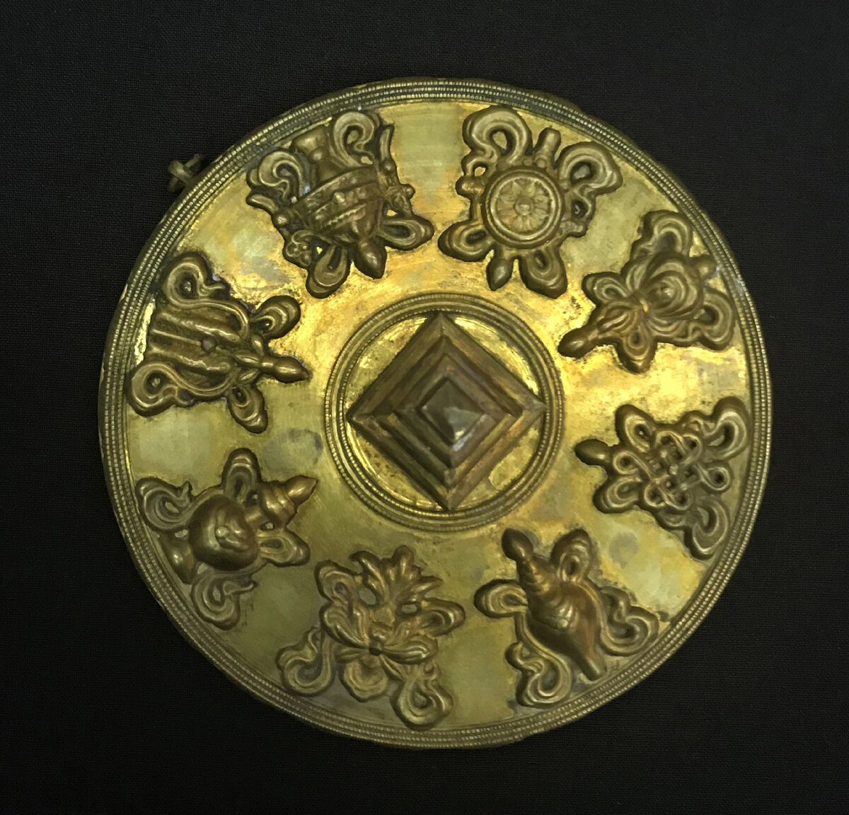 Мандала. Забайкалье. Вторая половина XIX в. Из собрания Этнографического музея Казанского университета.