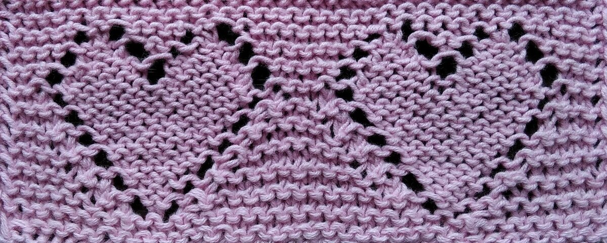 Изнаночная сторона узора