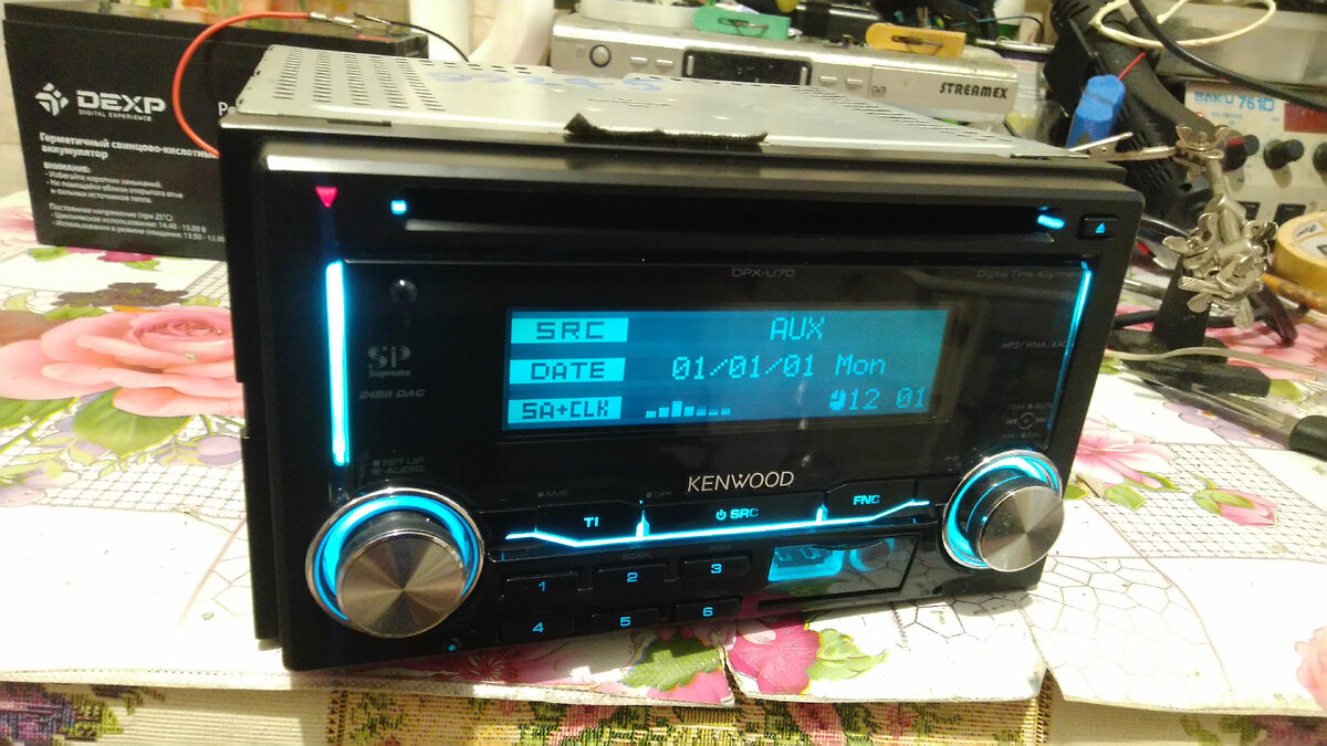 Автомагнитола KENWOOD DPX-U70, или как установить bluetooth в магнитолу. |  Павел Самоделкин | Дзен