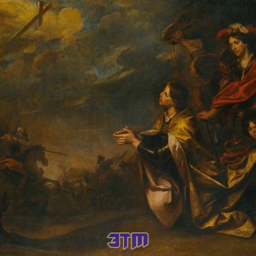 Видения Константина Великого о кресте, изображенные художником эпохи барокко Теодором Бойермансом.