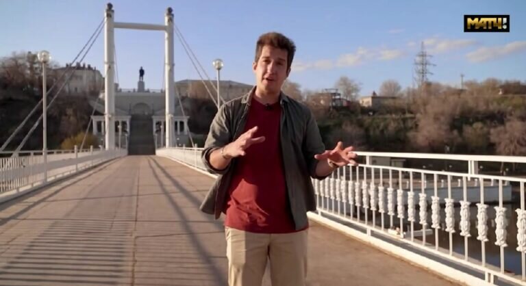    В Оренбурге прошли съемки программы «География спорта» с ее ведущим Дмитрием Заниным Марина Шарт